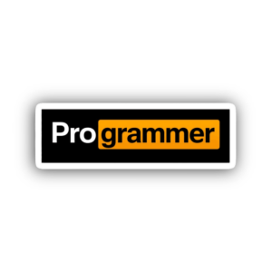 Programmer Sticker
