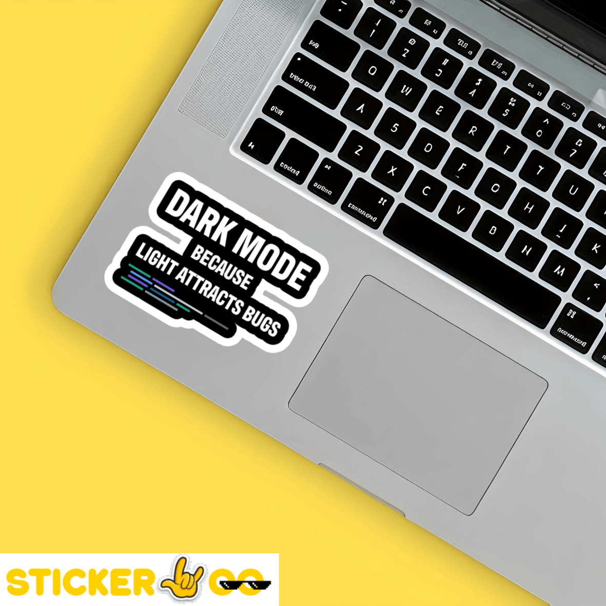 Light Attracts Bugs Stickers