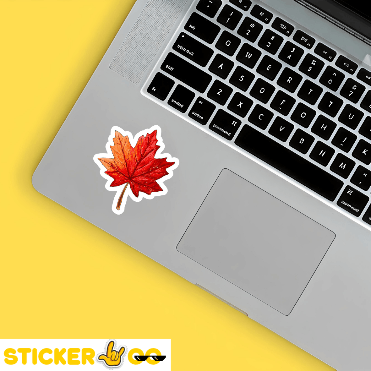 Maple Leaf Sticker