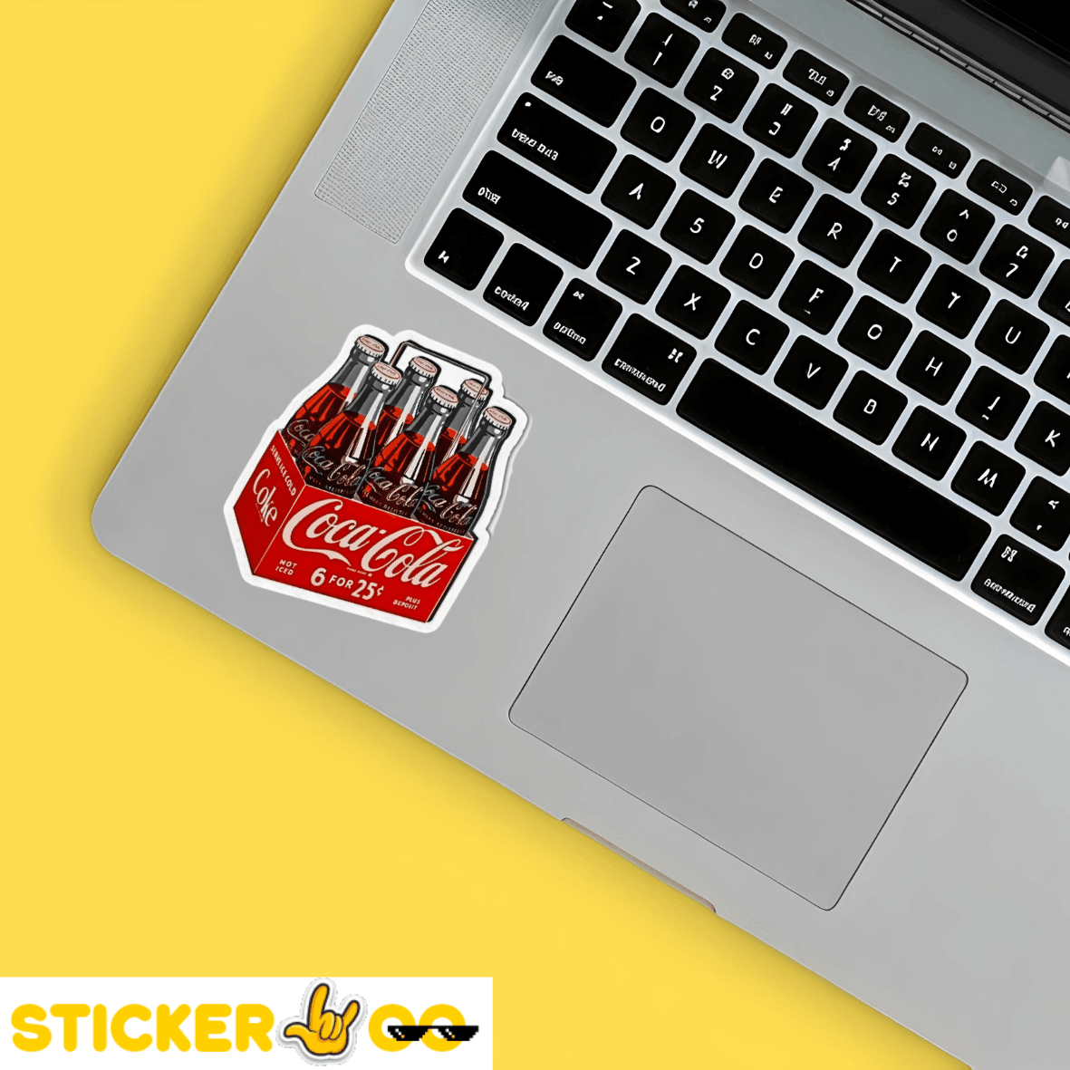 Vintage Coca Cola Crate Sticker