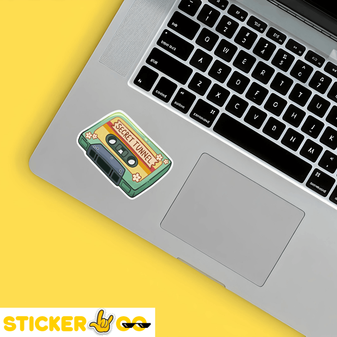 Secret Tunnel Cassette Sticker