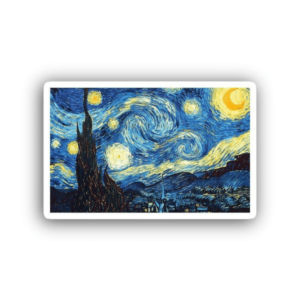 Starry Night Sticker