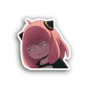 Anya Evil Plan Sticker