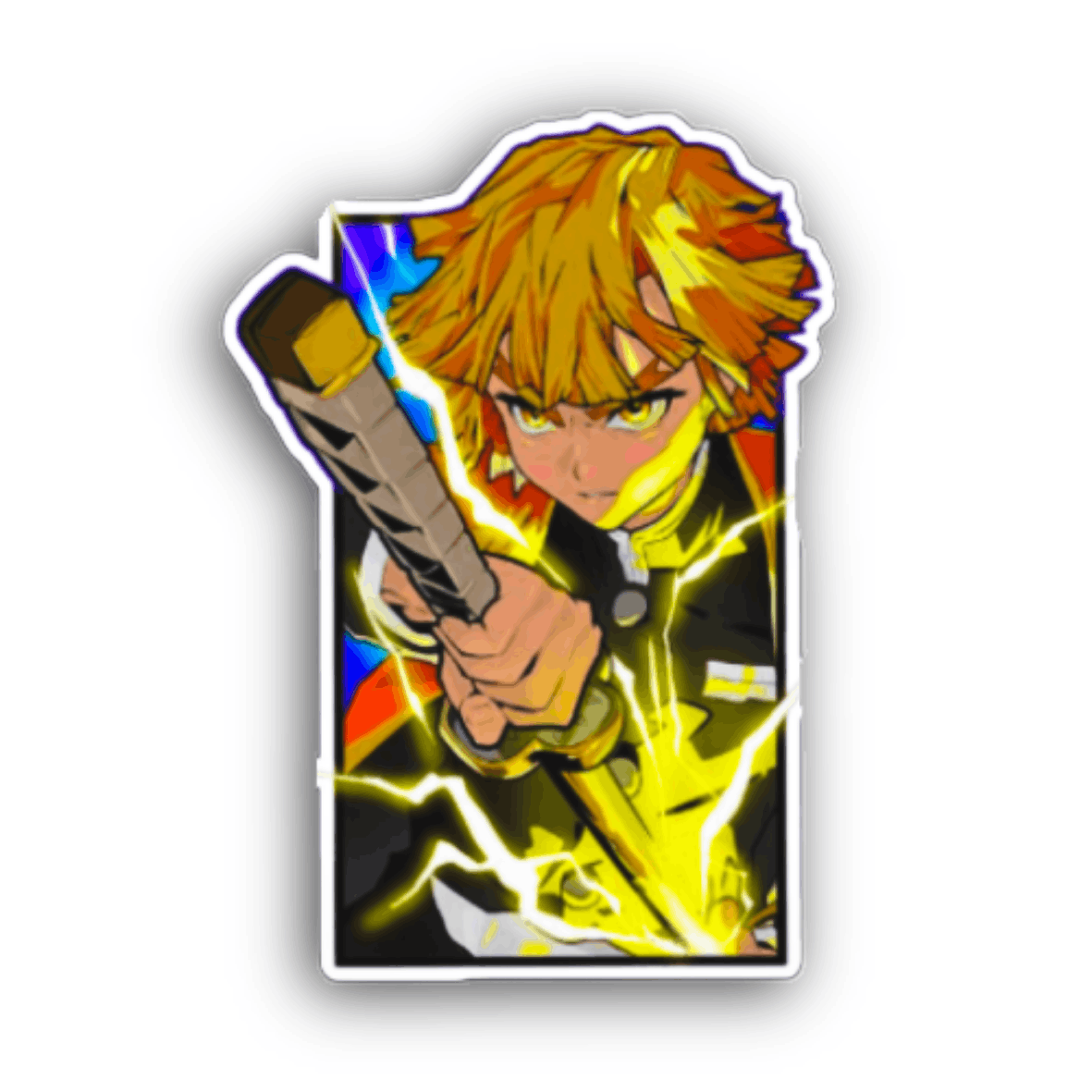 Zenitsu Agatsuma Cool Sticker