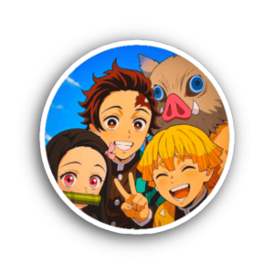 Demon Slayer Photo Sticker