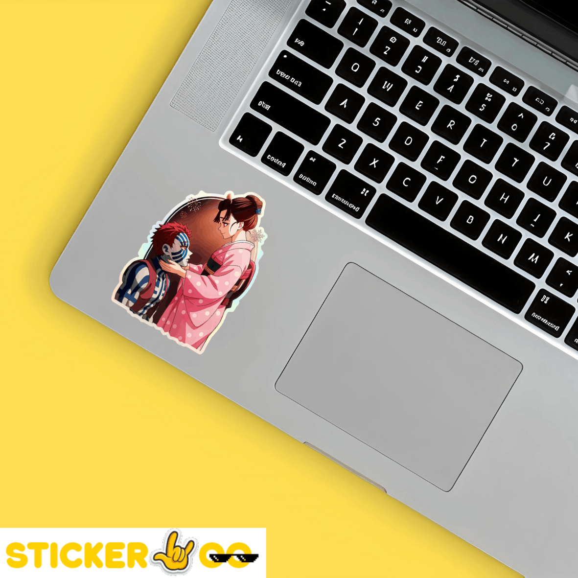 Akaza And Koyuki Sticker