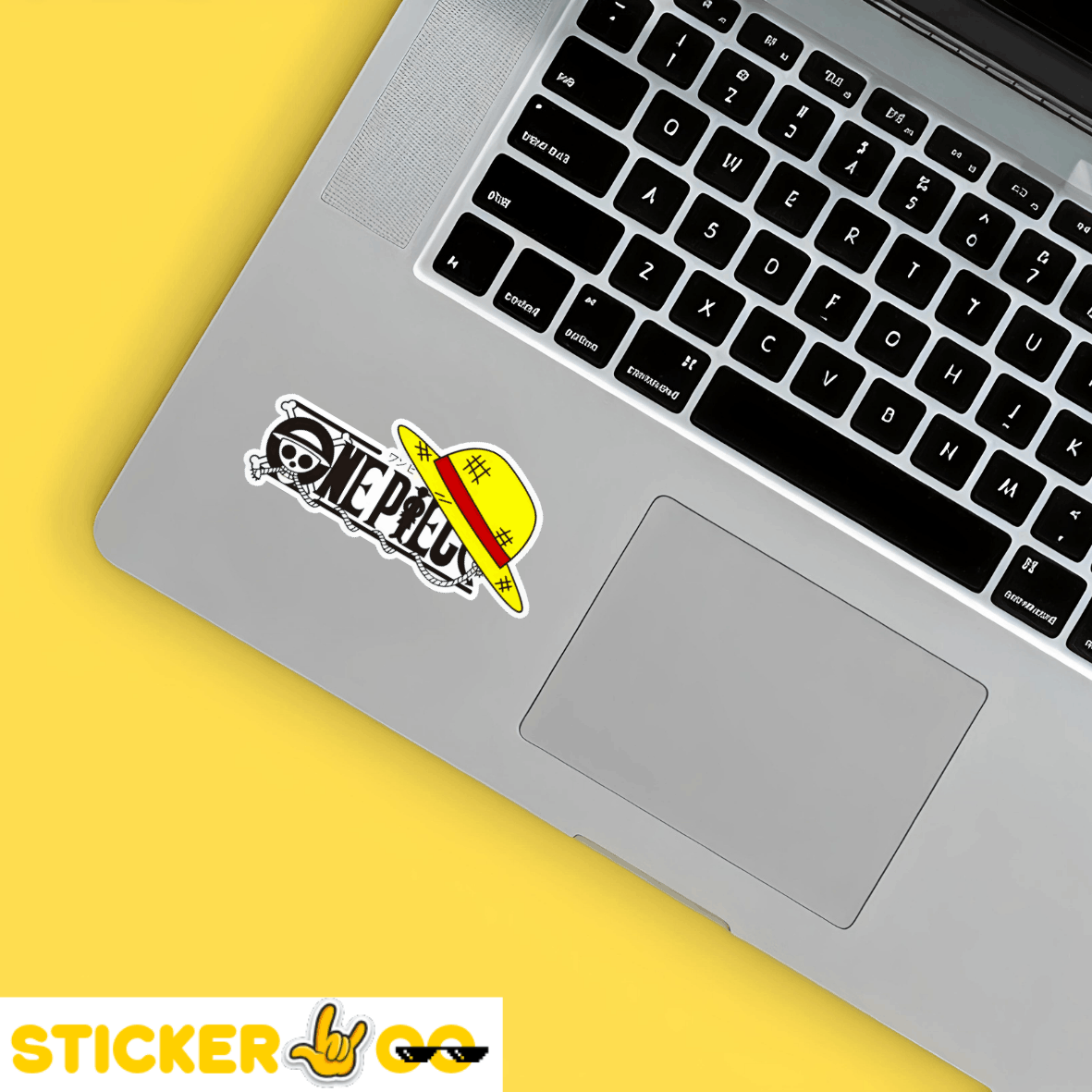 One Piece With Hat Sticker