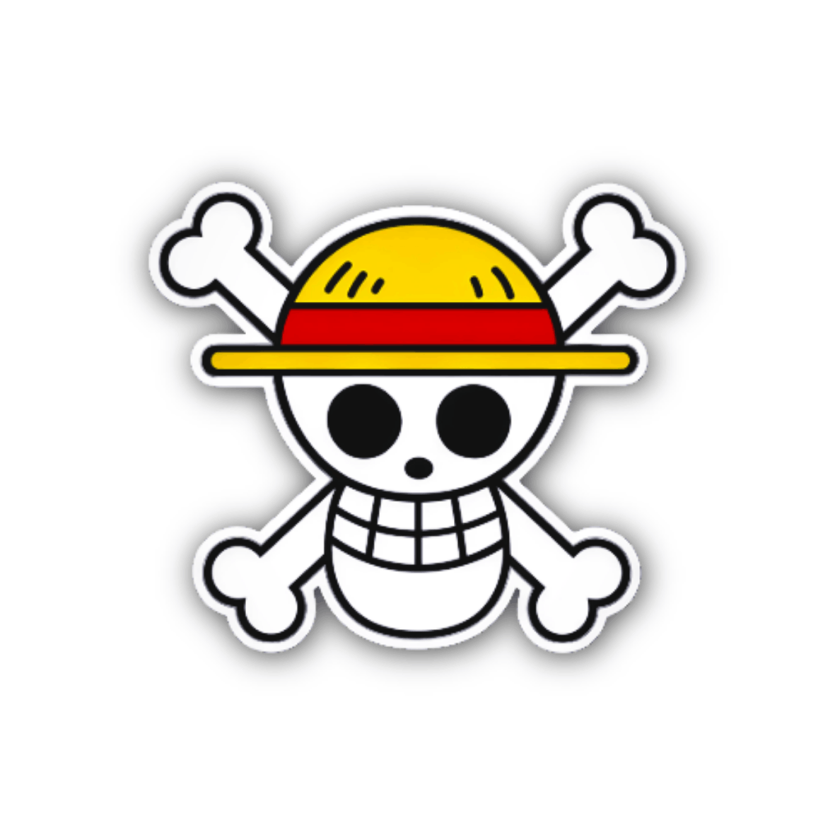 One Piece Jolly Roger Flag Sticker