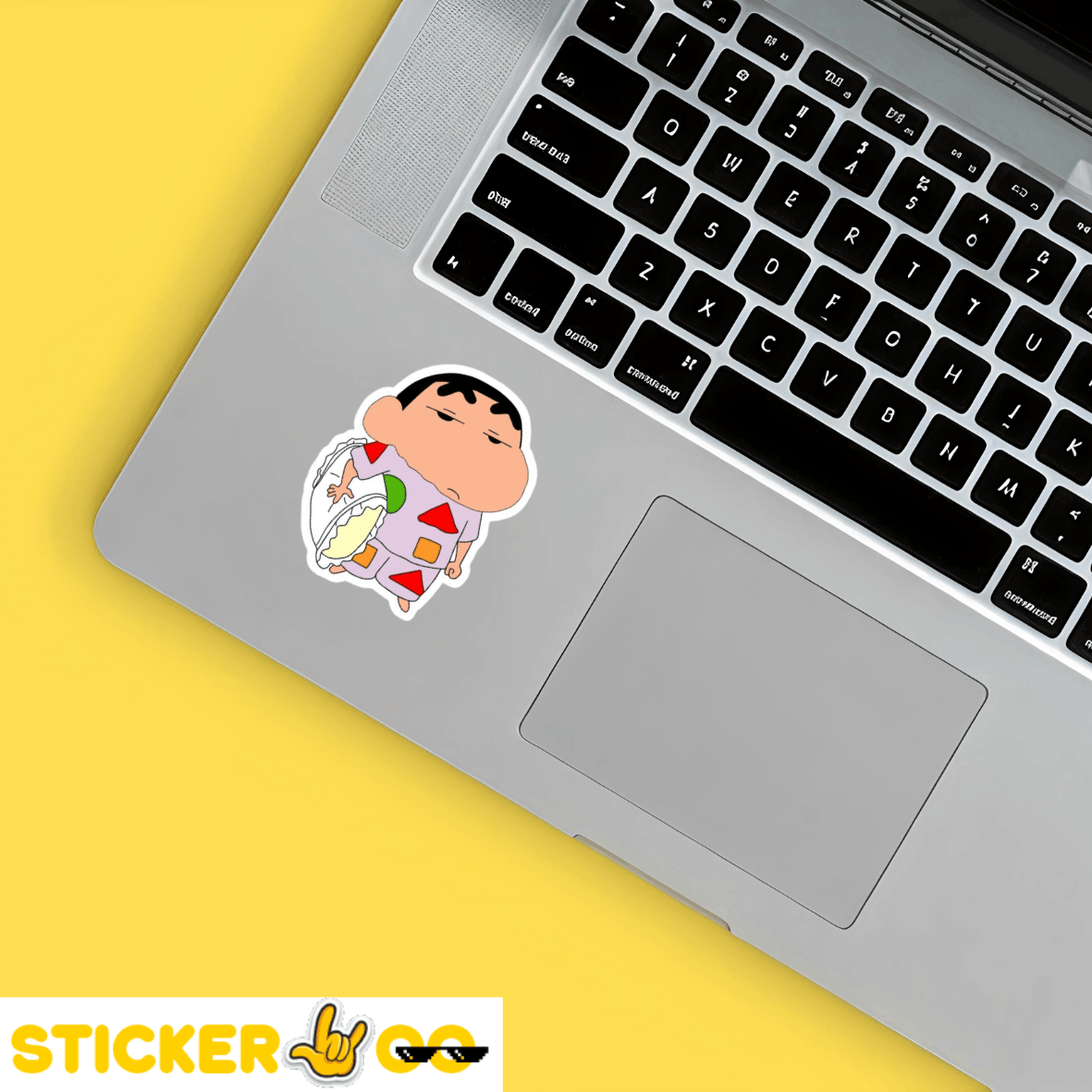 Sleepy Pose Shinchan Sticker