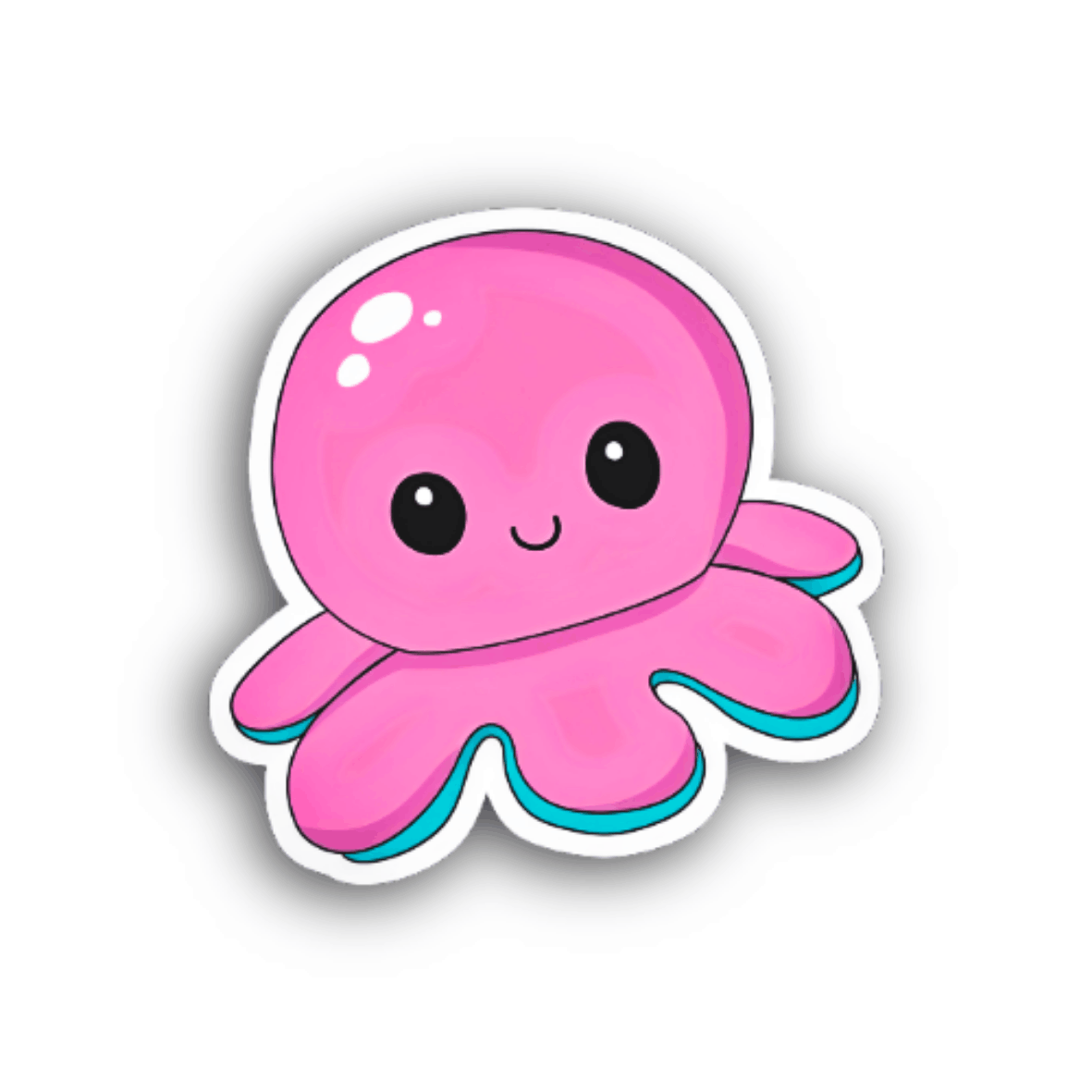 Cute Octopus Sticker