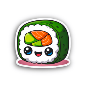 Sushi Roll Sticker