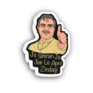 Ja Simran Ja Sticker