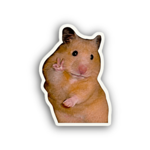 Pookie Hamster Sticker
