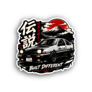 Toyota AE86 Trueno Drift Sticker