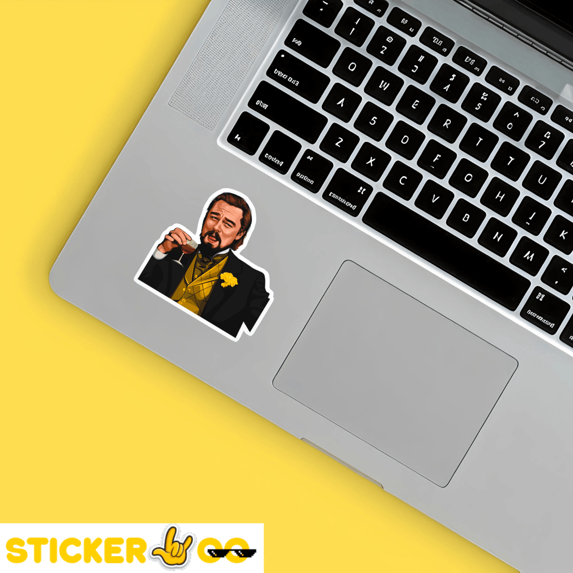 Laughing Leo Sticker