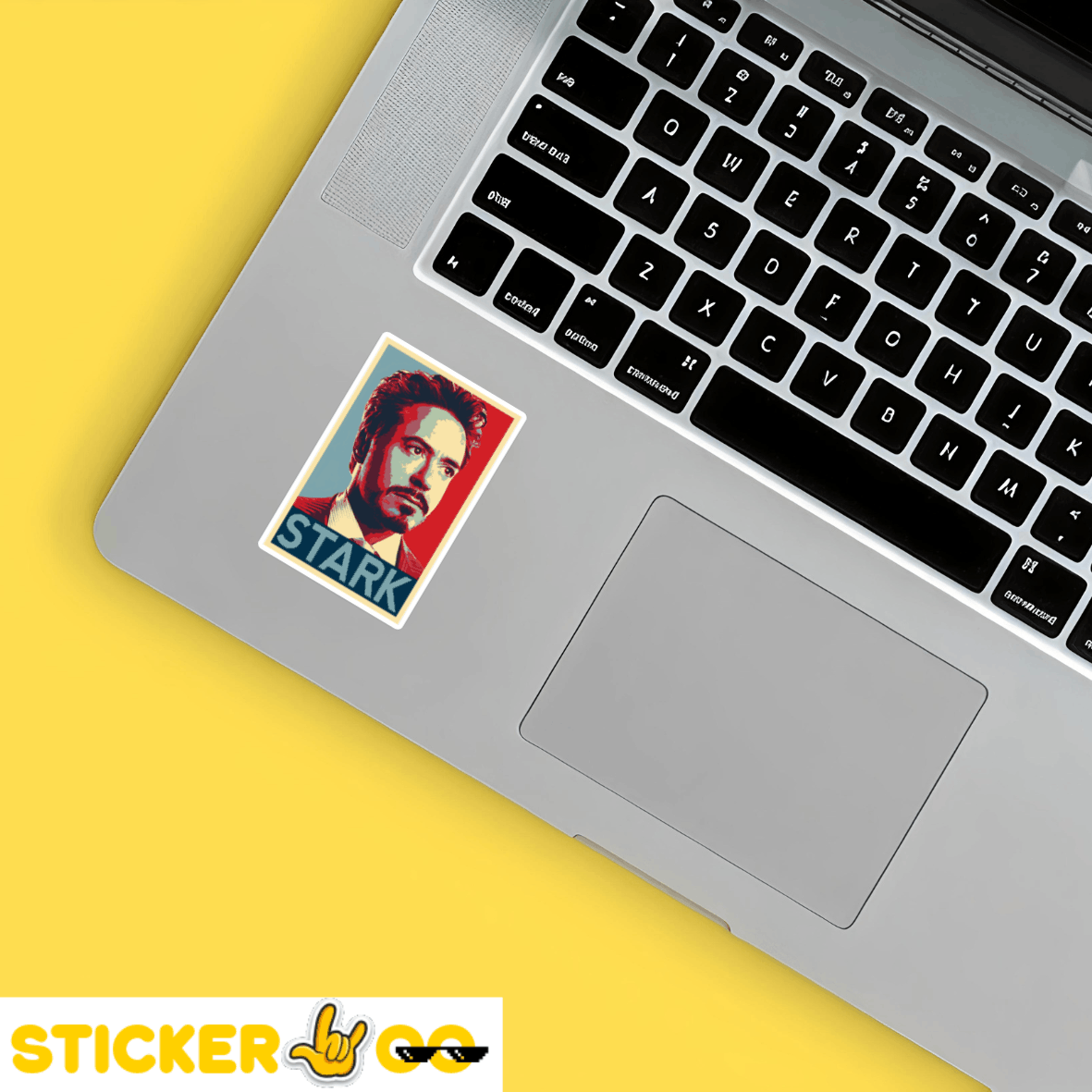Tony Stark Frame Sticker
