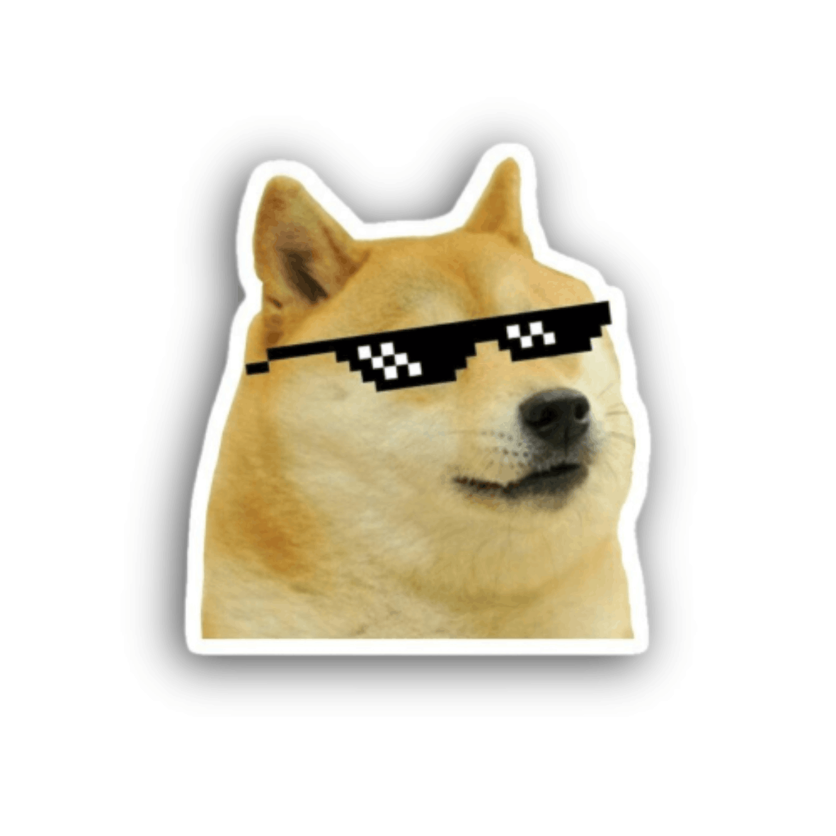 Cool Doge Sticker