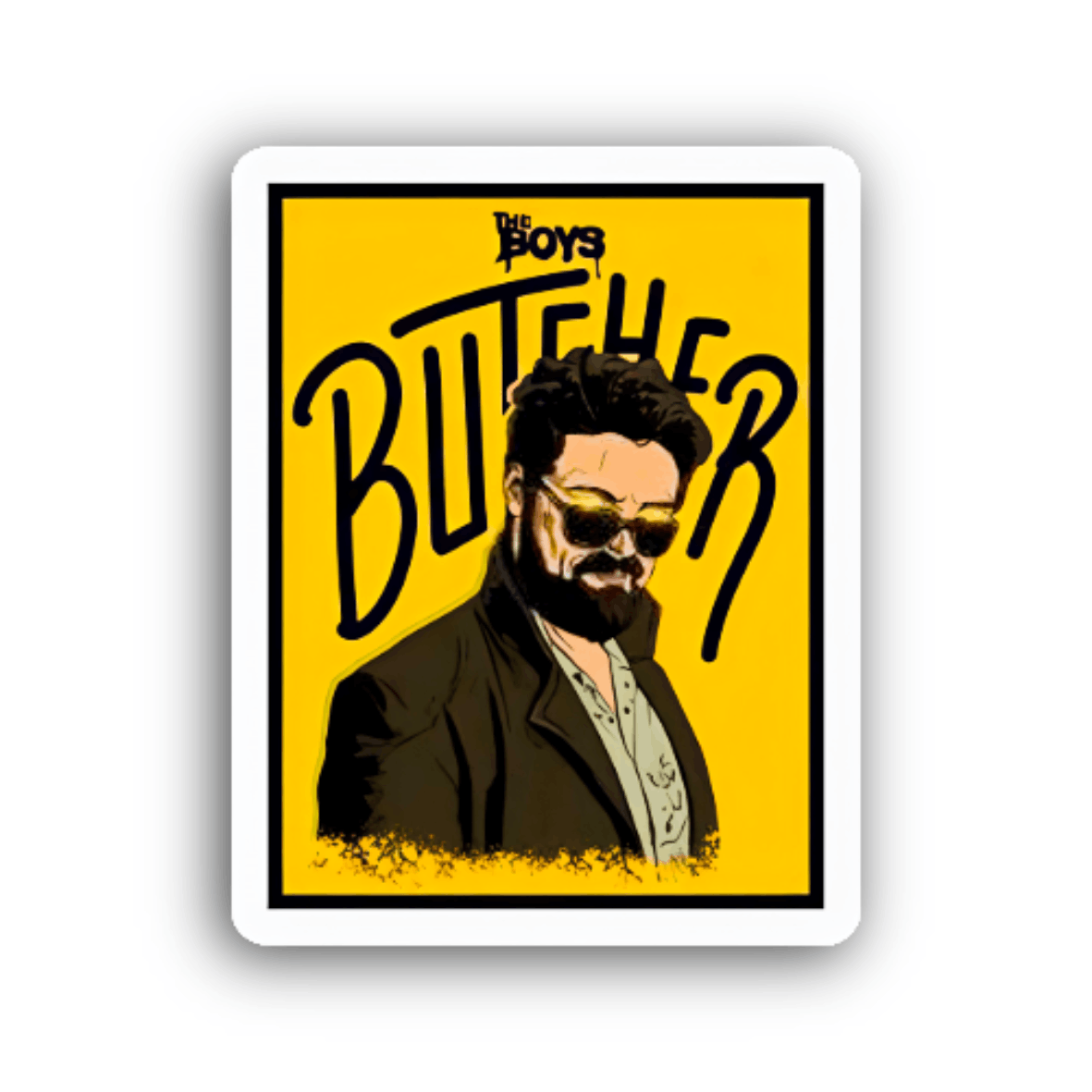 Butcher Sticker