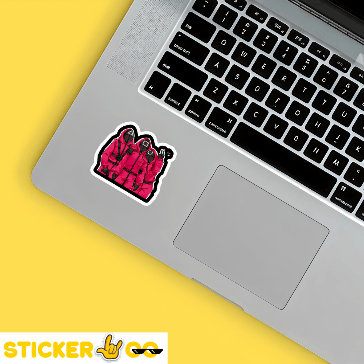 Guards in Pink Suits Sticker