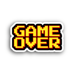 GAME OVER Sticker