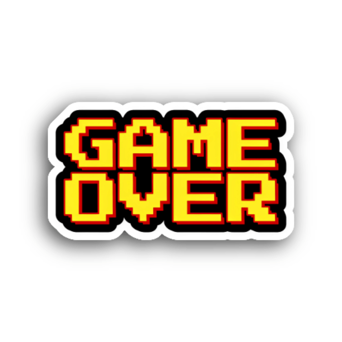 GAME OVER Sticker