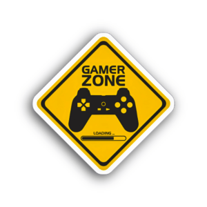 Gamer Zone Sticker