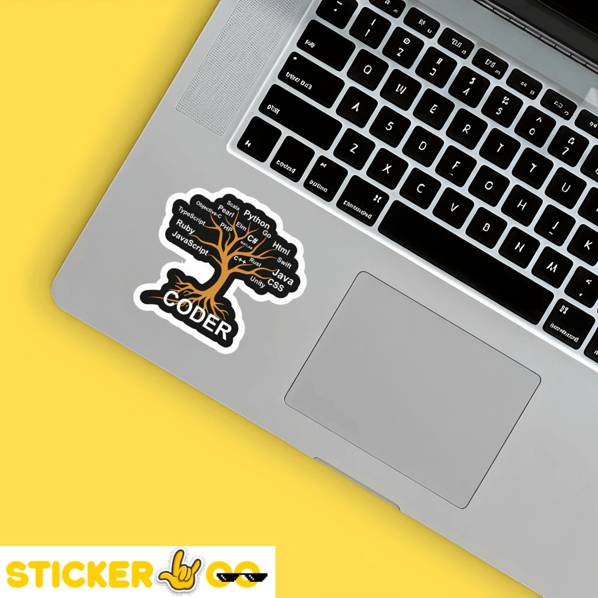 Tree Coder Sticker