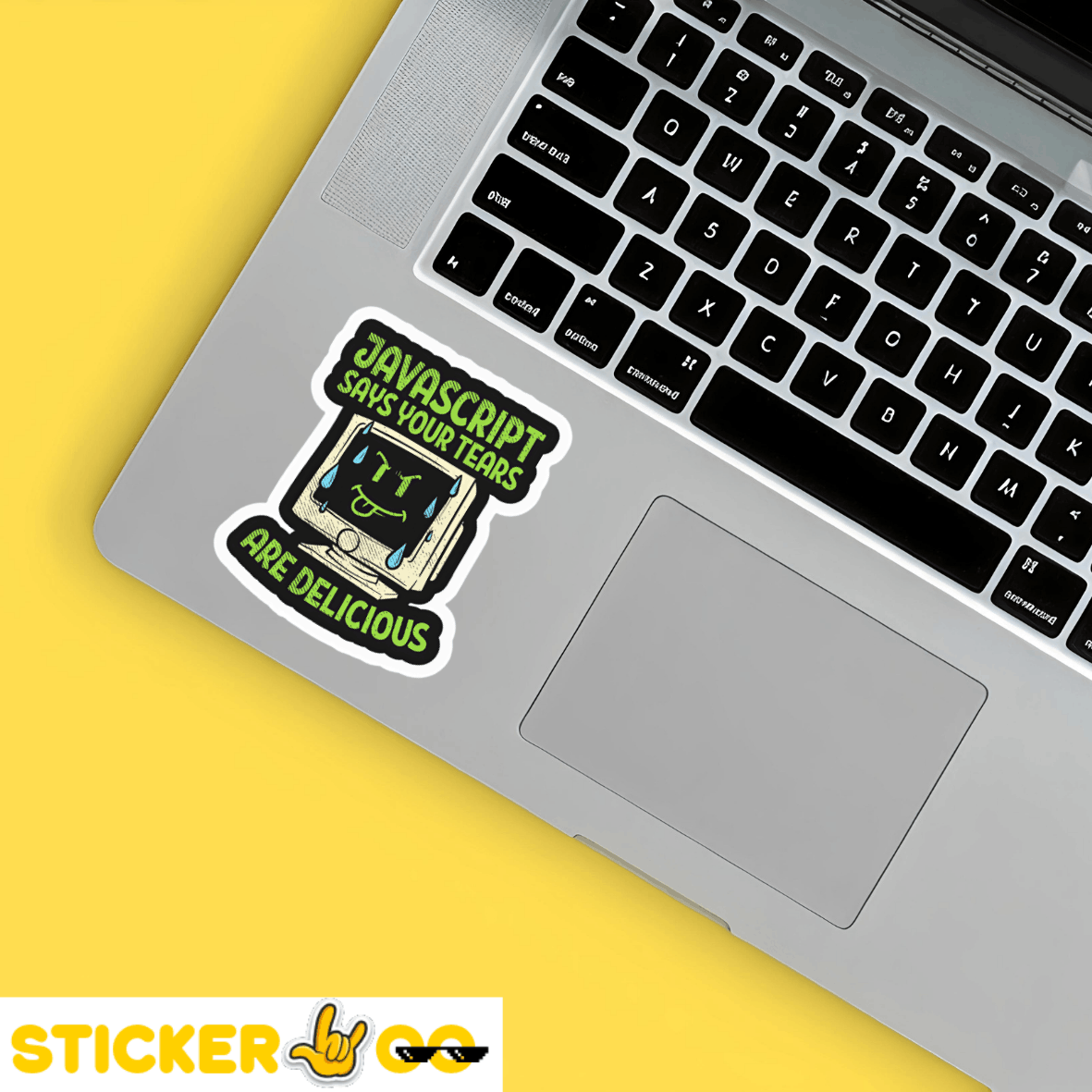 Javascript Says Your Tears Stickers